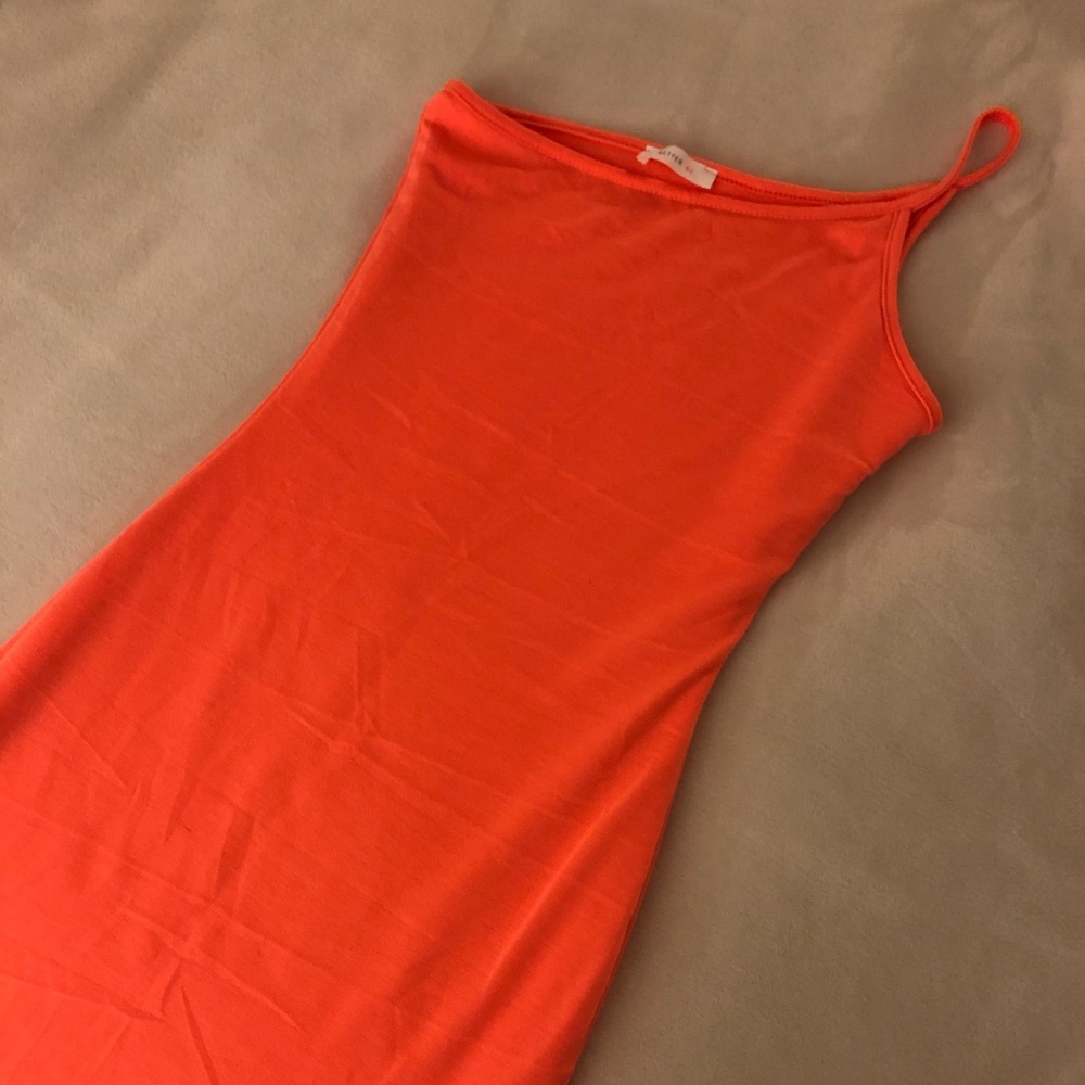 ONE SHOULDER BODYCON MINI DRESS